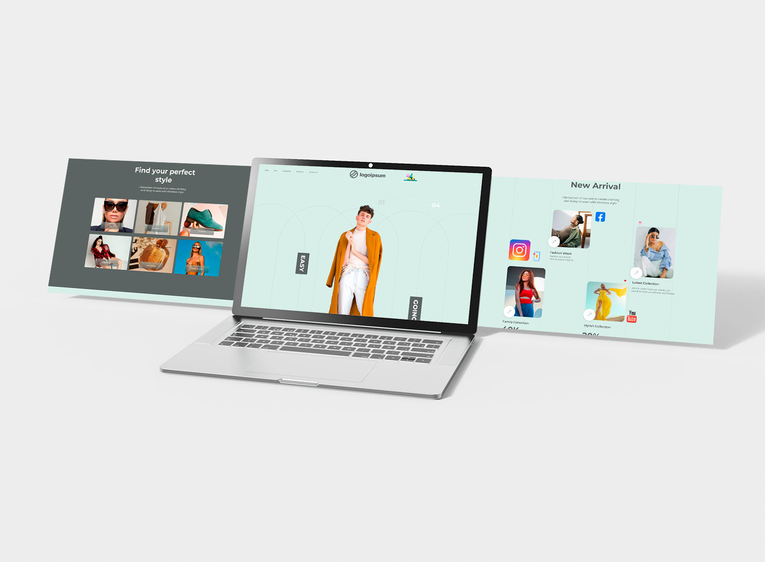 Pro - Luxury Fashion Ecommerce Website Design Product Detail app branding ecommerce fashion figma interface landingpage mobile typography web website