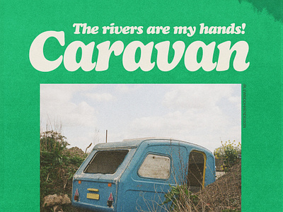 Caravan Artwork album artwork beach branding caravan cd clothing design icon illustration liverpool logo lp music poster print promo social ui vinyl