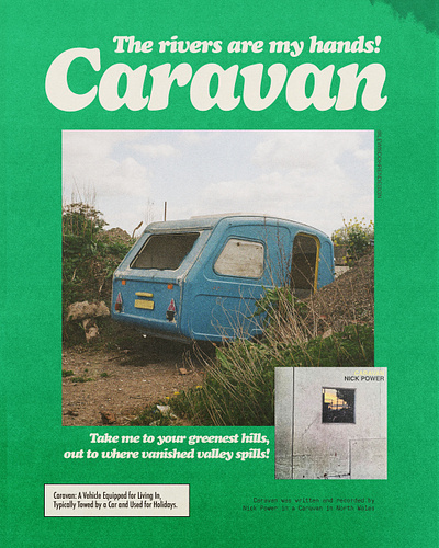 Caravan Artwork album artwork beach branding caravan cd clothing design icon illustration liverpool logo lp music poster print promo social ui vinyl