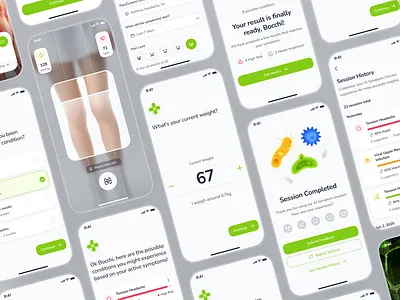 osler v2: AI Telehealth & Telemedicine App - Symptom Checker UI ai health companion app ai symptom checker ai symptom checker app ai telehealth app clean digital health ui epharmacy app green minimal modern pharmacy app smart health app soft symptom checker symptom checker app symptom checker ui telehealth ui kit telemedicine ui kit virtual health app virtual healthcare app