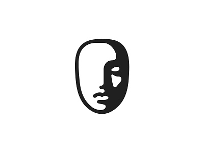 minimal women simple face logo abstract art business care cosmetic elegant face female hair head health illustration lady logo logotype makeup person salon spa woman
