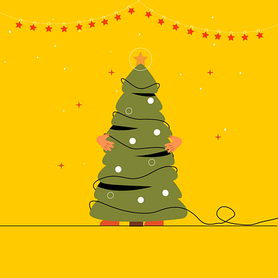 Happy New Year 2023 animated graphics animation christmas tree happy new year like motion graphics tree