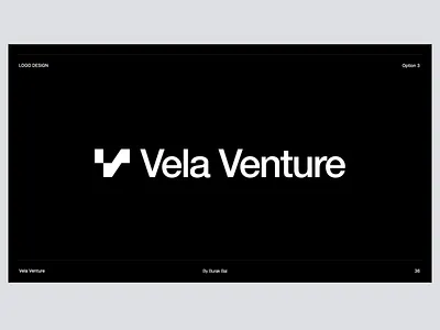 Vela Venture branding capital carevela discover flag investment letter logo ocean ship v vela venture water