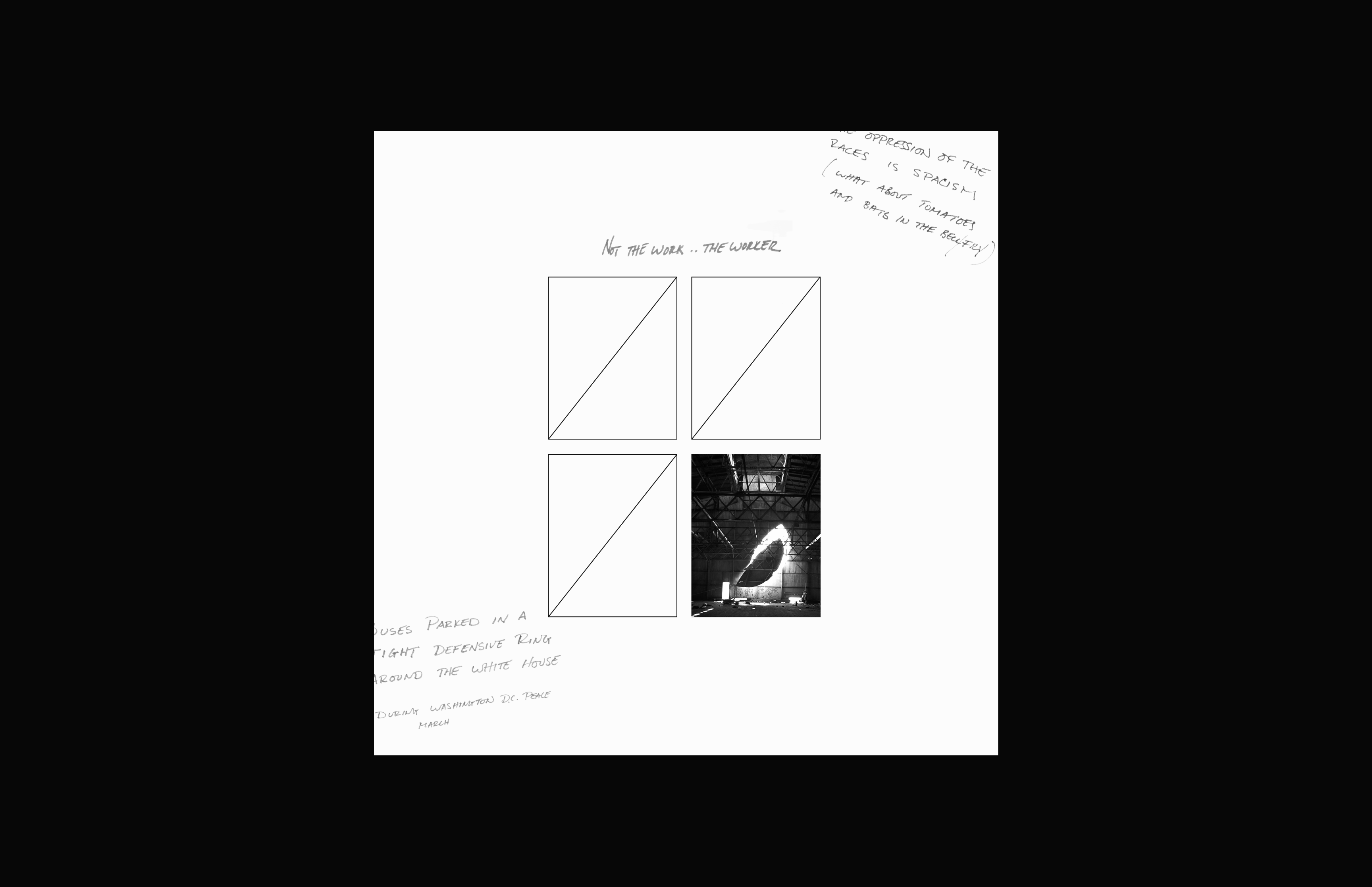 Gordon Matta-Clark / Mixed Media blackwhite bw experimental design graphic design layout minimalism minimalism design minimalist photography
