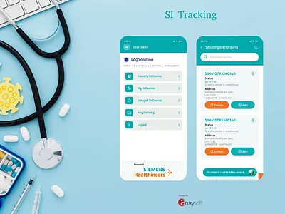 The app named "CSML Tracker" designed by Ansysoft adobephotoshop convenienttracking deliverynotification deliverytracking easytracking gpstracking logistics mobileapp mobiletracking onlinetracking packagedelivery packagetrackingapp realtimeshipment realtimetracking shipmentmonitoring shippingapp shippingmanagement shippingupdates trackandtrace trackyourpackage