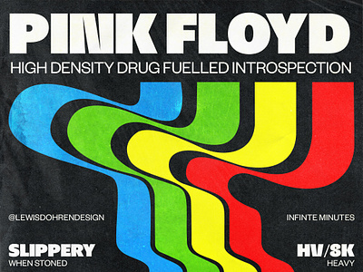 Pink Floyd Artwork 70s branding culture design icon illustration layout liverpool logo minimal music pattern pink floyd poster print psychedelic rock stoner typography ui