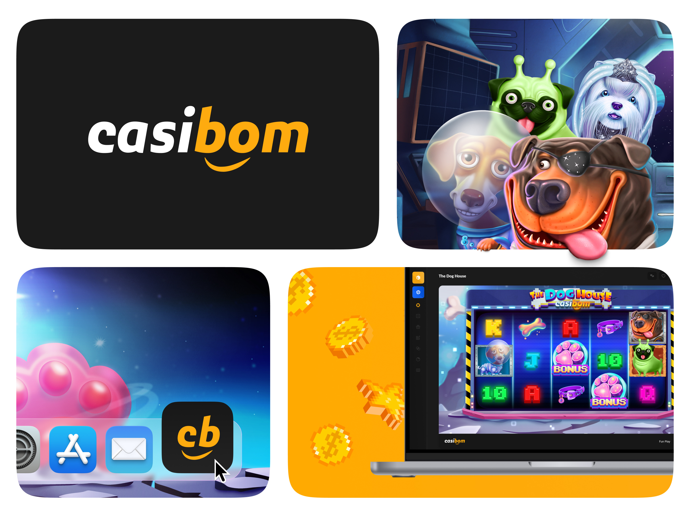 Dog House Arcade — Game Redesign branding graphic design illustration ui