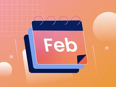 Blog Illustration: Indus App Store app calender gradients graphic design illustration illustration blogs india indian space ui vector web