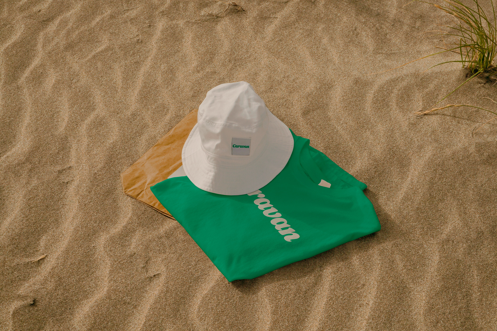 Caravan T-Shirt Design band beach branding caravan design graphic design icon illustration liverpool logo music musician nick power poster print sand the coral ui wales wirral