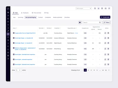 Utility app admin admin b2b product design saas tasks ui utility utility app admin ux