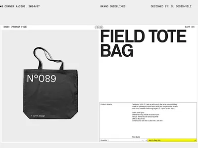 0.CR / Brand Guideline blog branding concept design illustration logo typography ui ux website