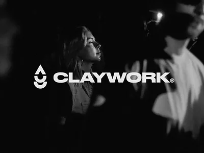 Claywork Logo Design branding design identity logo logo design music typography visual identity