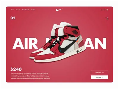 Sneaker Website Design Concept air jordan ecommerce footwear kicks landing page landing page design nike shoes online shopping shoes shoes store shopify store sneakerhead sneakers sneakers website ui uiux ux webdesign website design