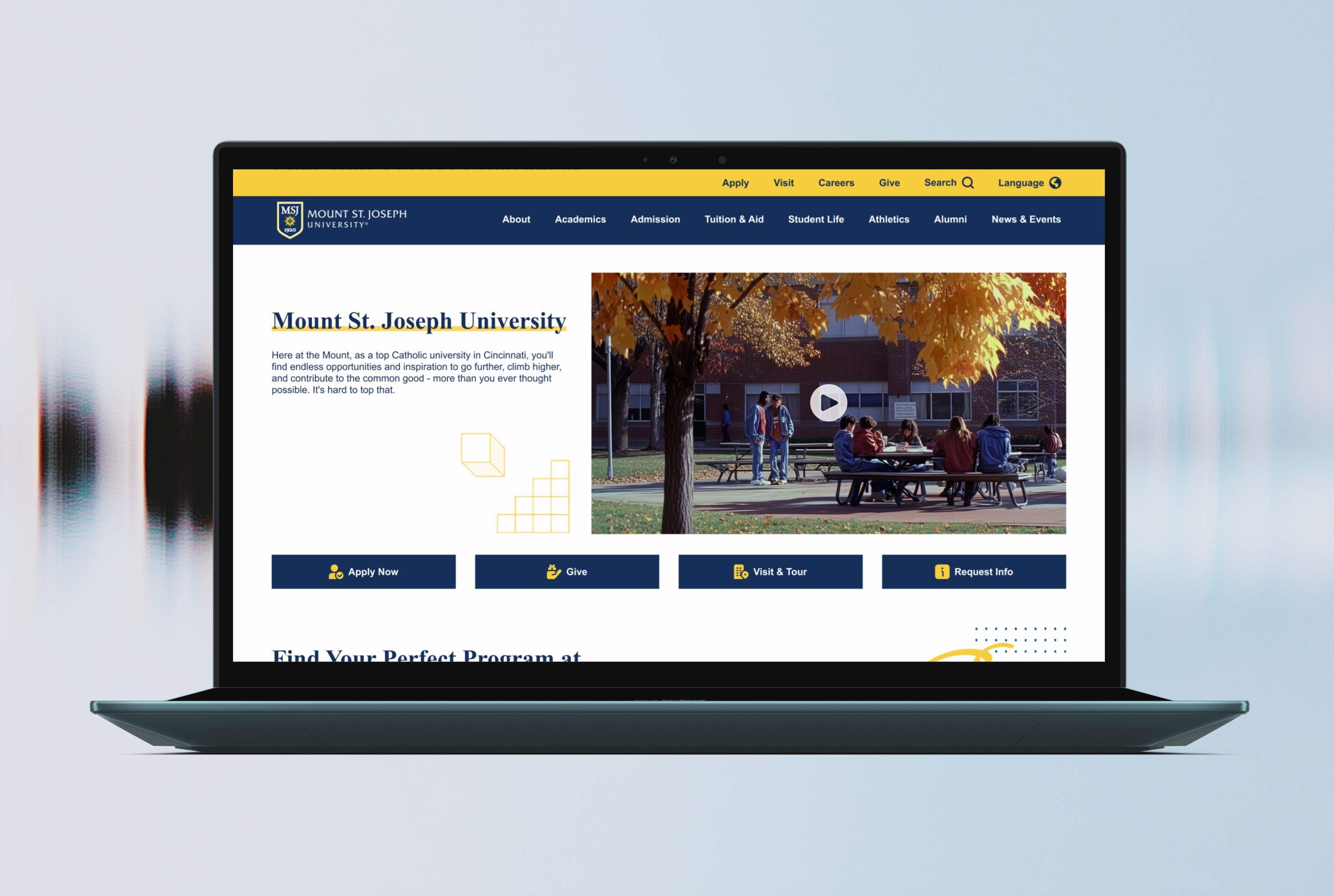 Redesign of Website figma homepege redesign seo ui university uxui website