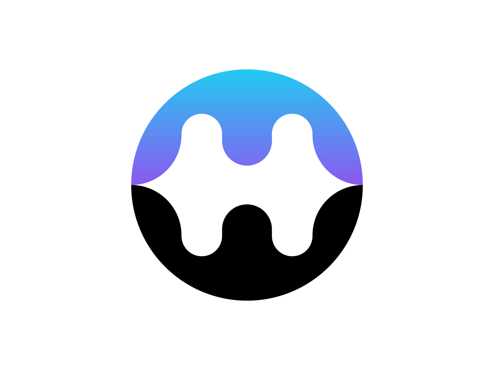 negative space H logo concept ai brand identity brand indenity branding design fintech h icon h letter h logo ia icon logo logo designer logos logotype pitch saas tech vr web3