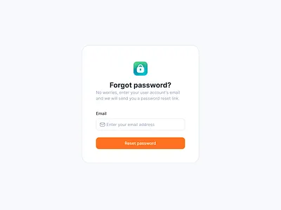 🔒Forgot password dropdown figma forget password mingcute ui ux and ui web design