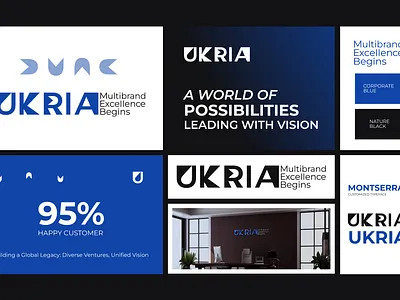 UKRIA | BRANDING brand identity branding logo logo design