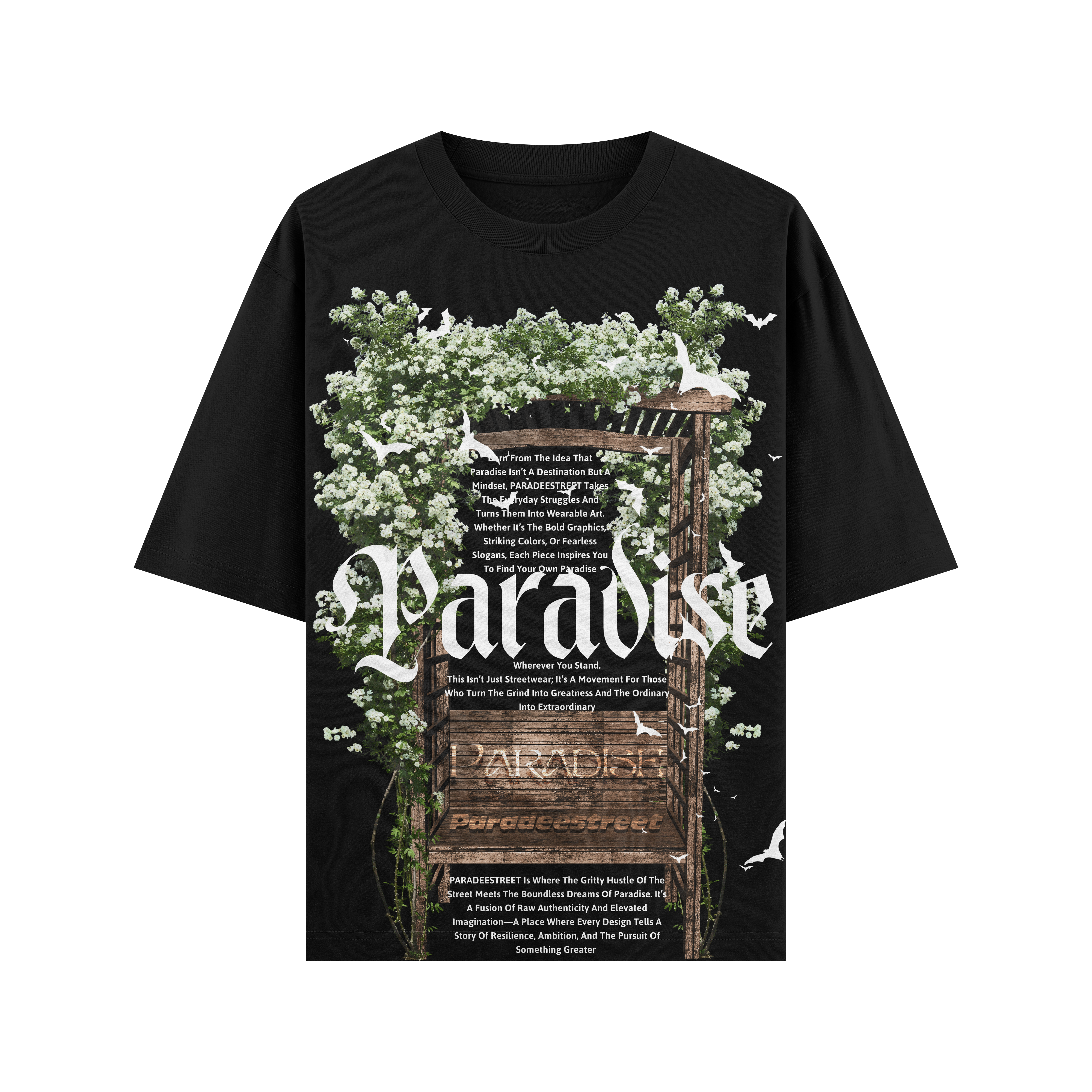 PARADISE artwork branding design graphic design illustration street wear typography vector