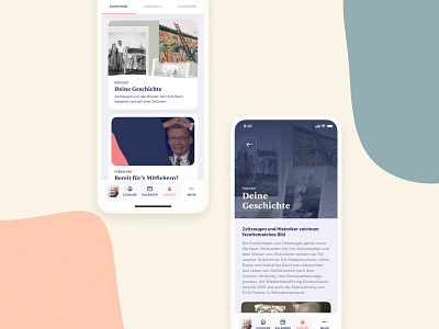 Enna App Cards Stage accessibility app brand cards care design digital elderly family friendly germany home launch munich product startup studio web