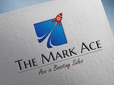 The Mark Ace Logo available brand branding client coreldraw design freelance graphic graphixrohit hire illustrator logo mockup photoshop ui