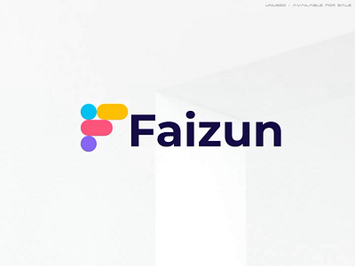 F logo design branding ecommerce f logo