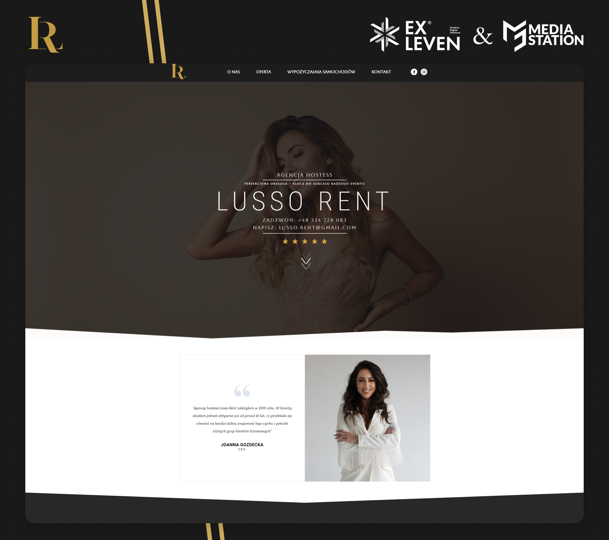 Lusso Rent — WordPress | WebSite design figma hostess illustration ui ux web development website wordpress