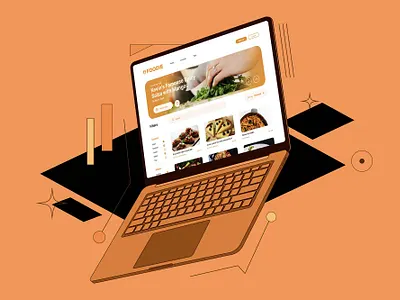 Online Food Order ai foodwebsite onlineorder uiux webdesign website