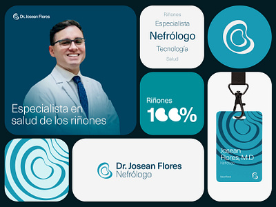 Visual identity for Neurologist bento brand branding graphic design identity logo neurologist visual