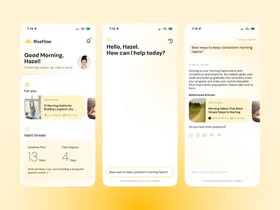 Mobile App UI Design app product design ui