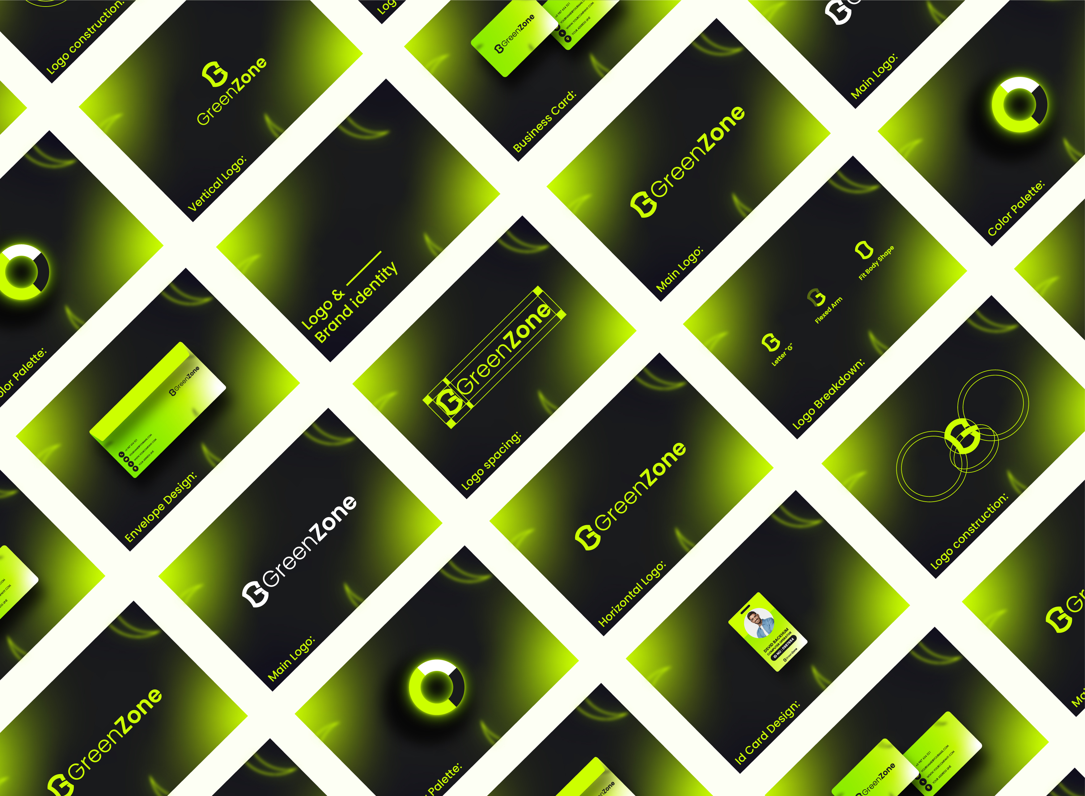 GreenZone – Gym & Fitness Branding brand identity branding creativedesign fitnessbrand fitnessmotivation full branding graphicdesign gymlogo gyms logo and branding