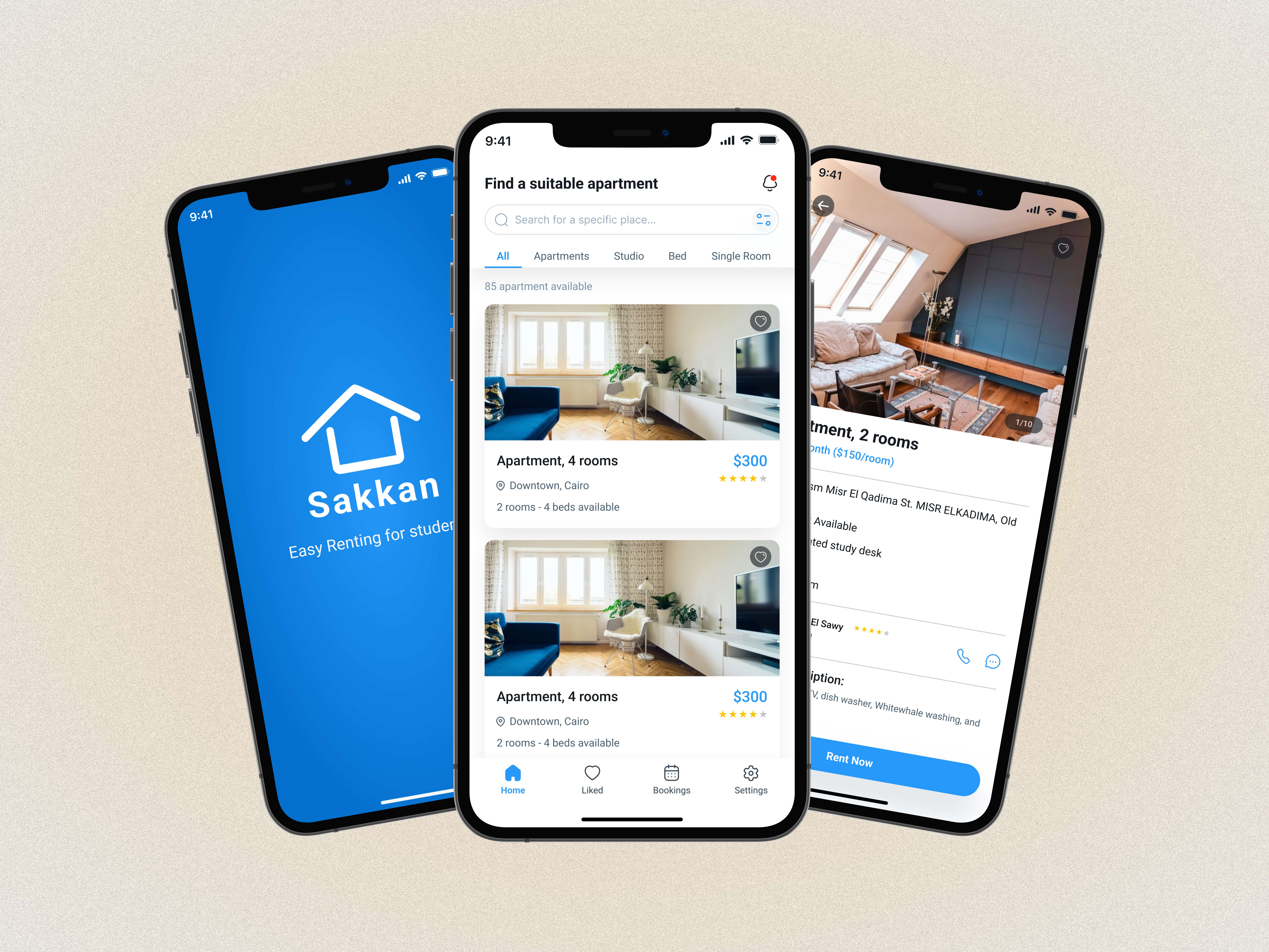 Apartment Renting App UI apartment renting app branding design graphic design mobile app mobile app design mobile app ux and ui design mobile app ux design product design renting app design typography ui ui design uiux design ux ux ui ux design uxui