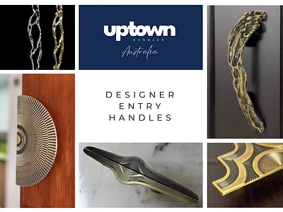 Uptown Handles – Statement Entry Door Handles brochure cover furniture design lookbook cover main door handles main door handles range premium handles
