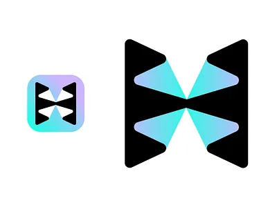 Dynamic H & E Logo / Flying Element – for Trading, Growth app icon blockchain brand identity branding cloud crypto fintech fly h h logo landing page logo logos logotype mobile app saas tech tech logo web3 x