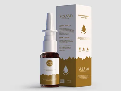 Velekyn Skincare logo and Brand Identity beauty cosmetic packaging cosmetics cosmetics brand identity fashion feminine logo luxury skincare natural packaging packaging design skincare skincare logo branding skincare packaging visual identity
