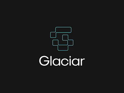 Glaciar logo design - Gabriel Dominicali 2d branding design graphic design identity illustration logo type ui vector