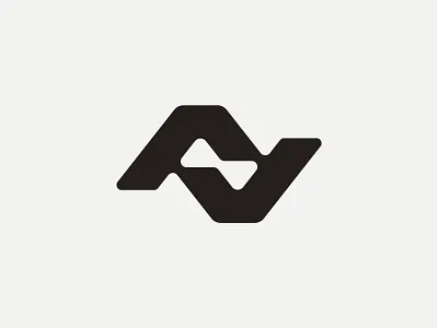 AV Mark av branding flat icon identity letter lettermark logo logomark mark monogram typography