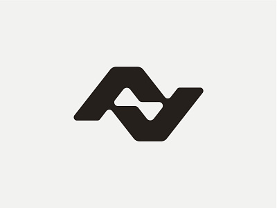 AV Mark av branding flat icon identity letter lettermark logo logomark mark monogram typography