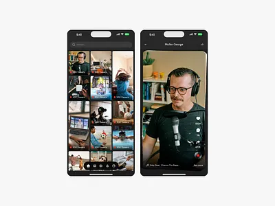 Pulse Streaming Feed content feed live mobile pulse purple streaming tiktok twitch