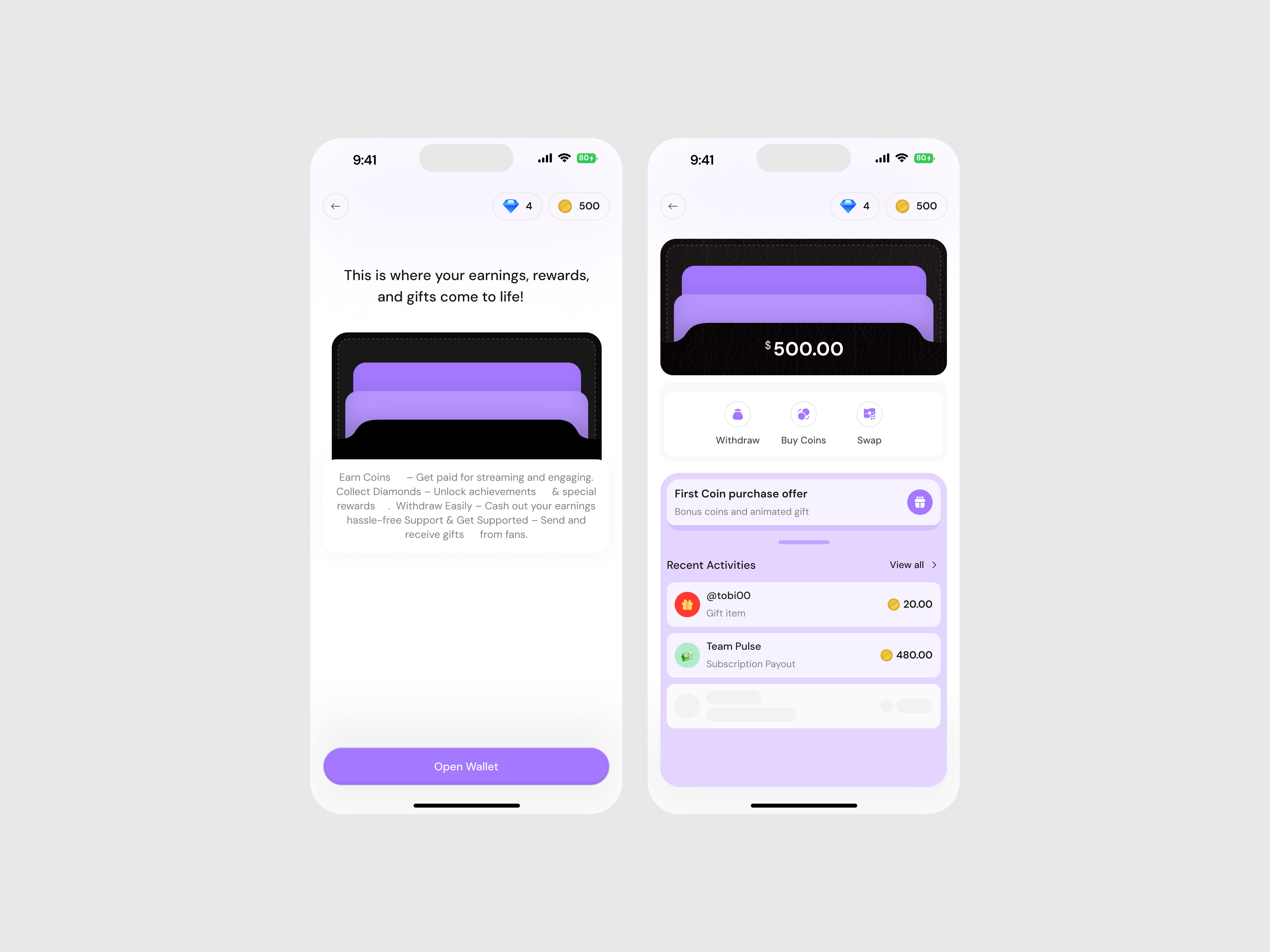 Example of Mobile App Design