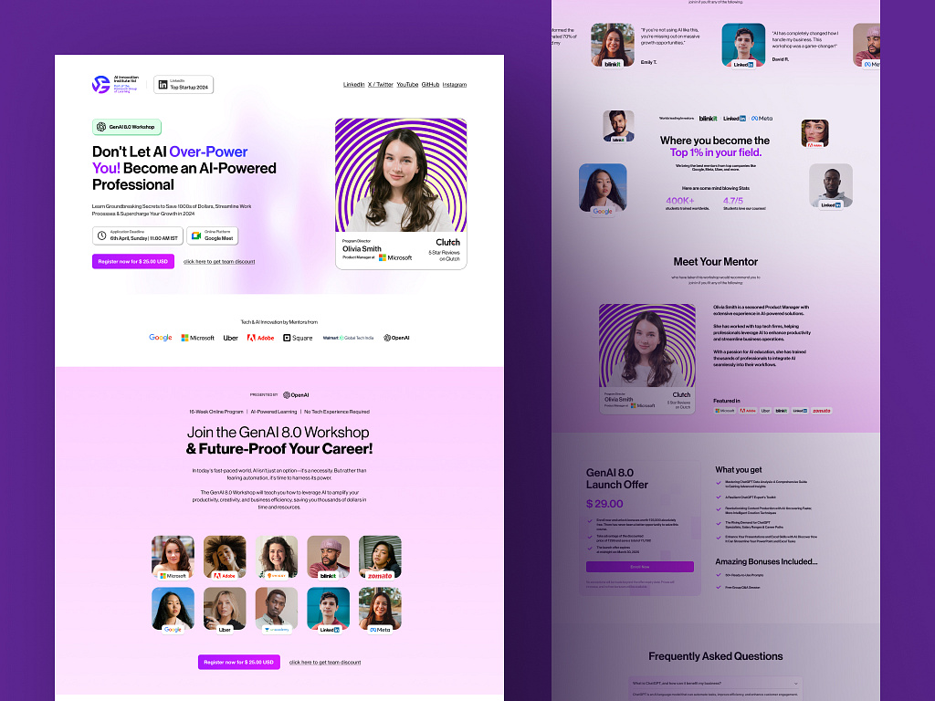 Website and Funnel Design for Local Business
