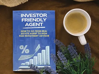 Real Estate Book Cover Design bookcover branding coverdesign design graphic investor printing ui