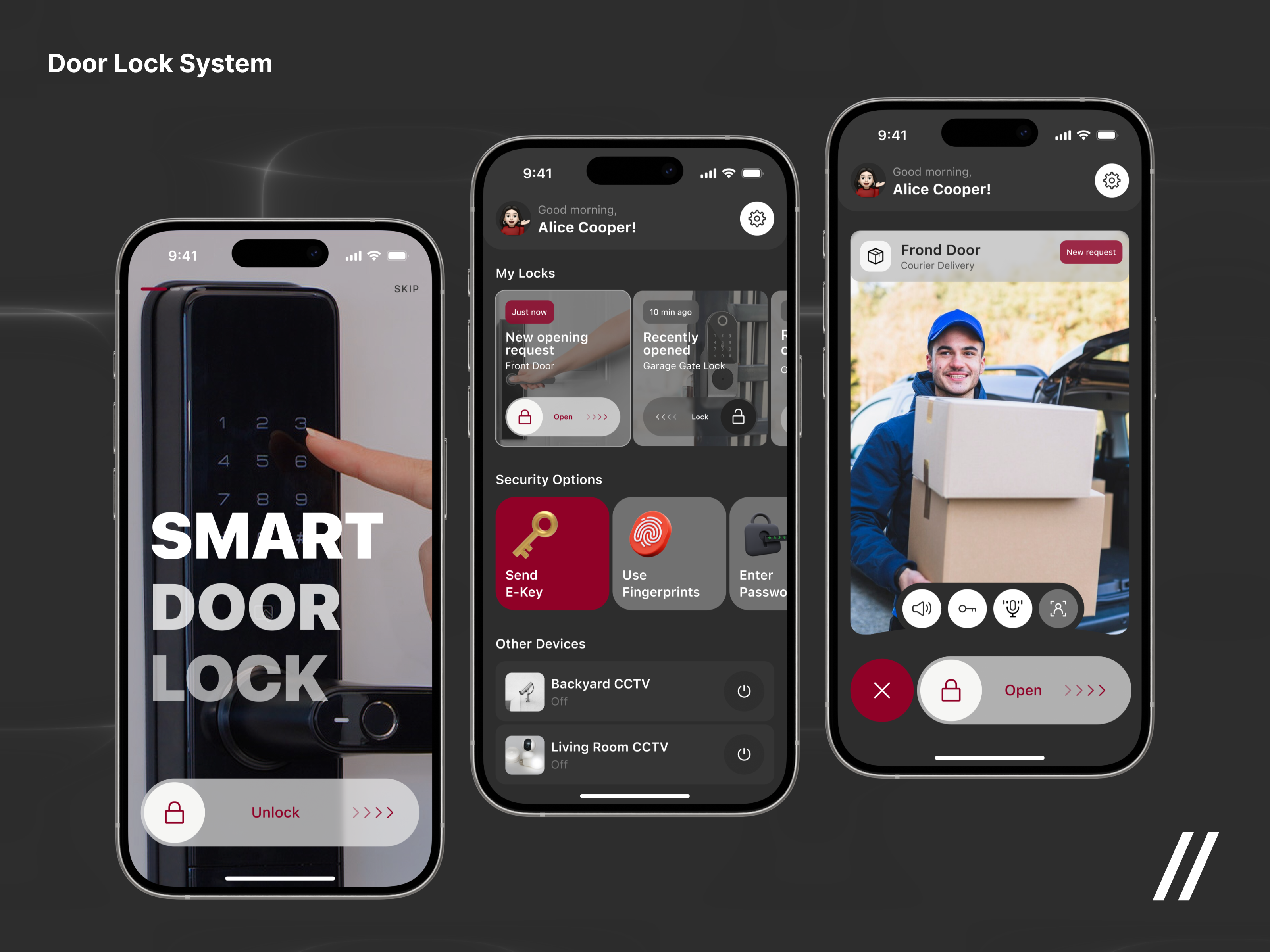 Example of Iot/Smartwatch/Device Interface Design