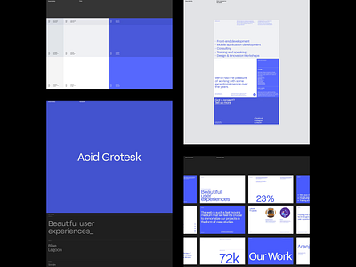 Aranja brand branding clean grid identity layout minimal typography website whitespace