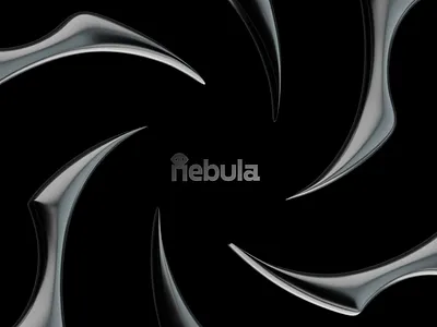 Nebula - Logo design for the DeFi company animation blockchain brand book brand design brand guidelines branding defi graphic design logo logo design logo mark motion graphics startup