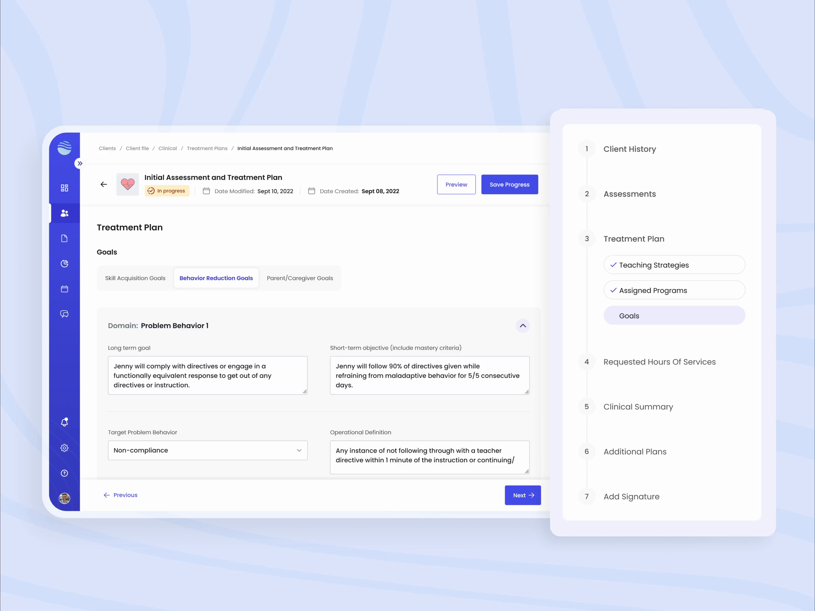 Example of Healthcare platform for Autism spectrum disorder