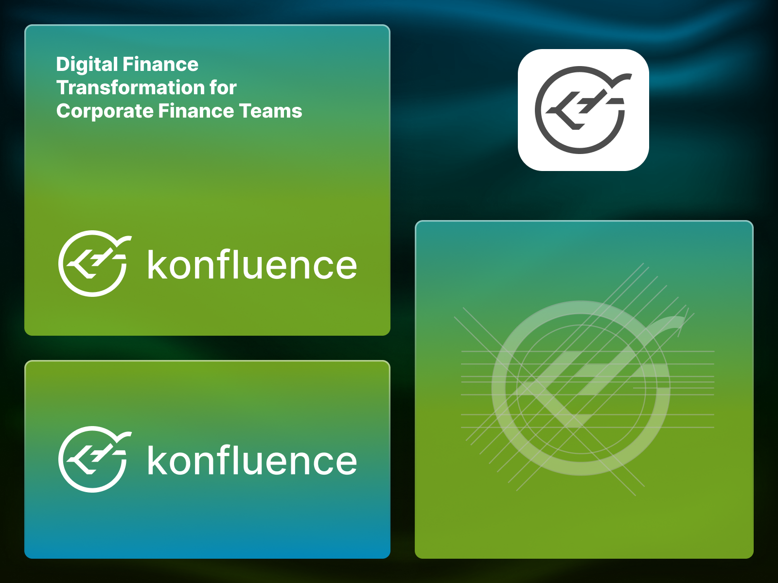 Konfluence – Visual Identity for a Modern Finance Ecosystem anxzone b2b branding brand identity branding branding system clean logo corporate identity finance branding fintech futuristic brand graphic design logo design modern logo saas logo symbol design tech startup branding visual identity
