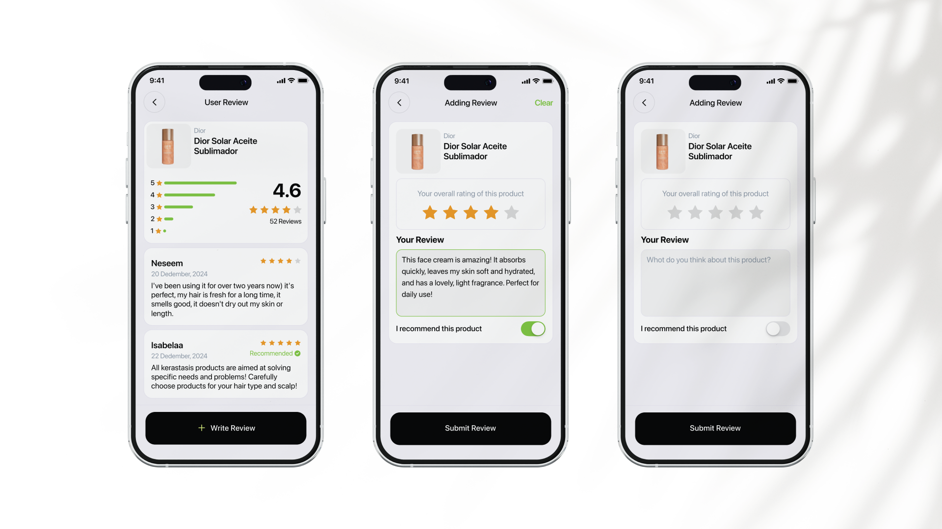 Example of Mobile App UI/UX Design