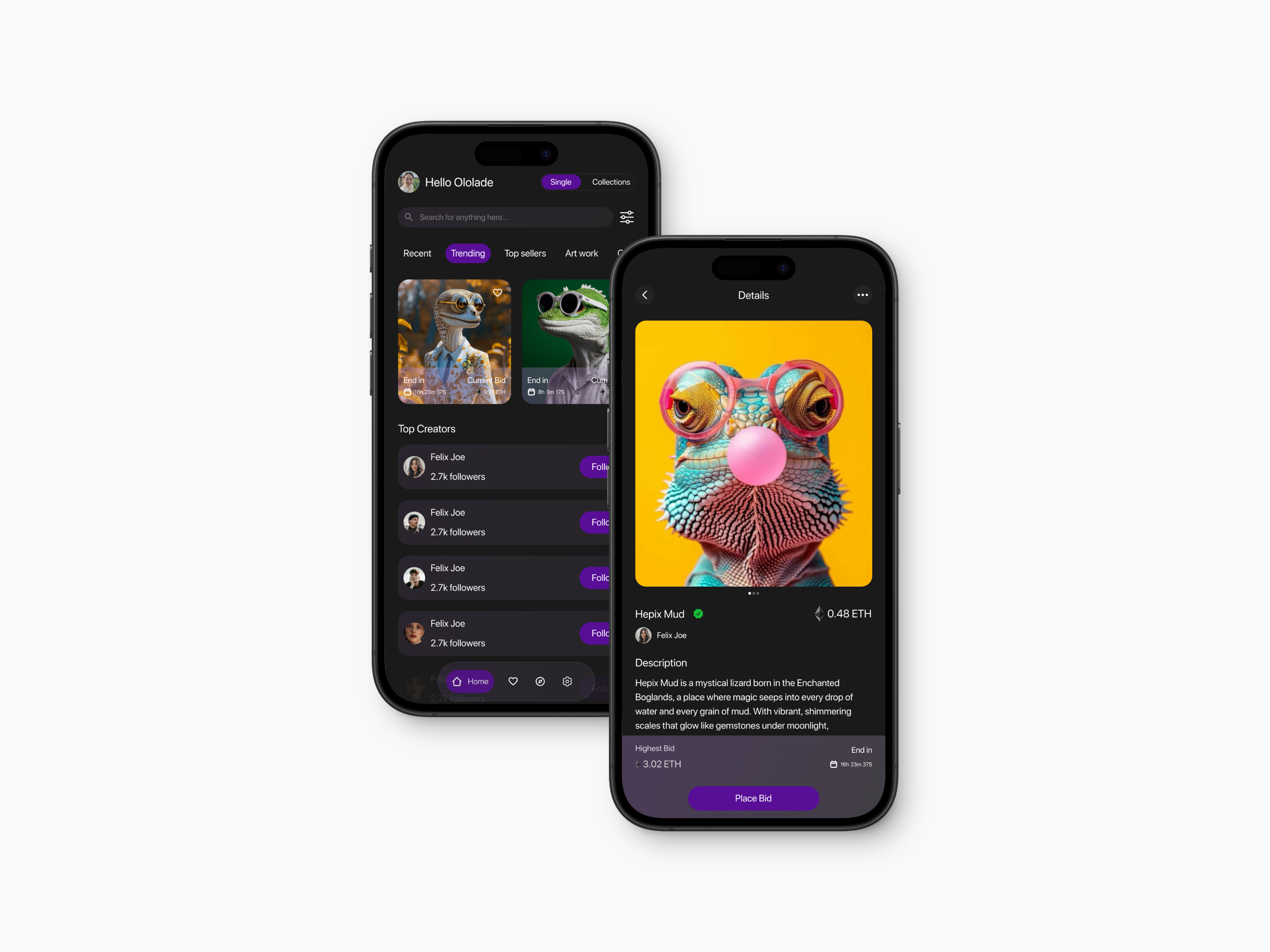 Example of Mobile App Design & 3 Page Website Bonus