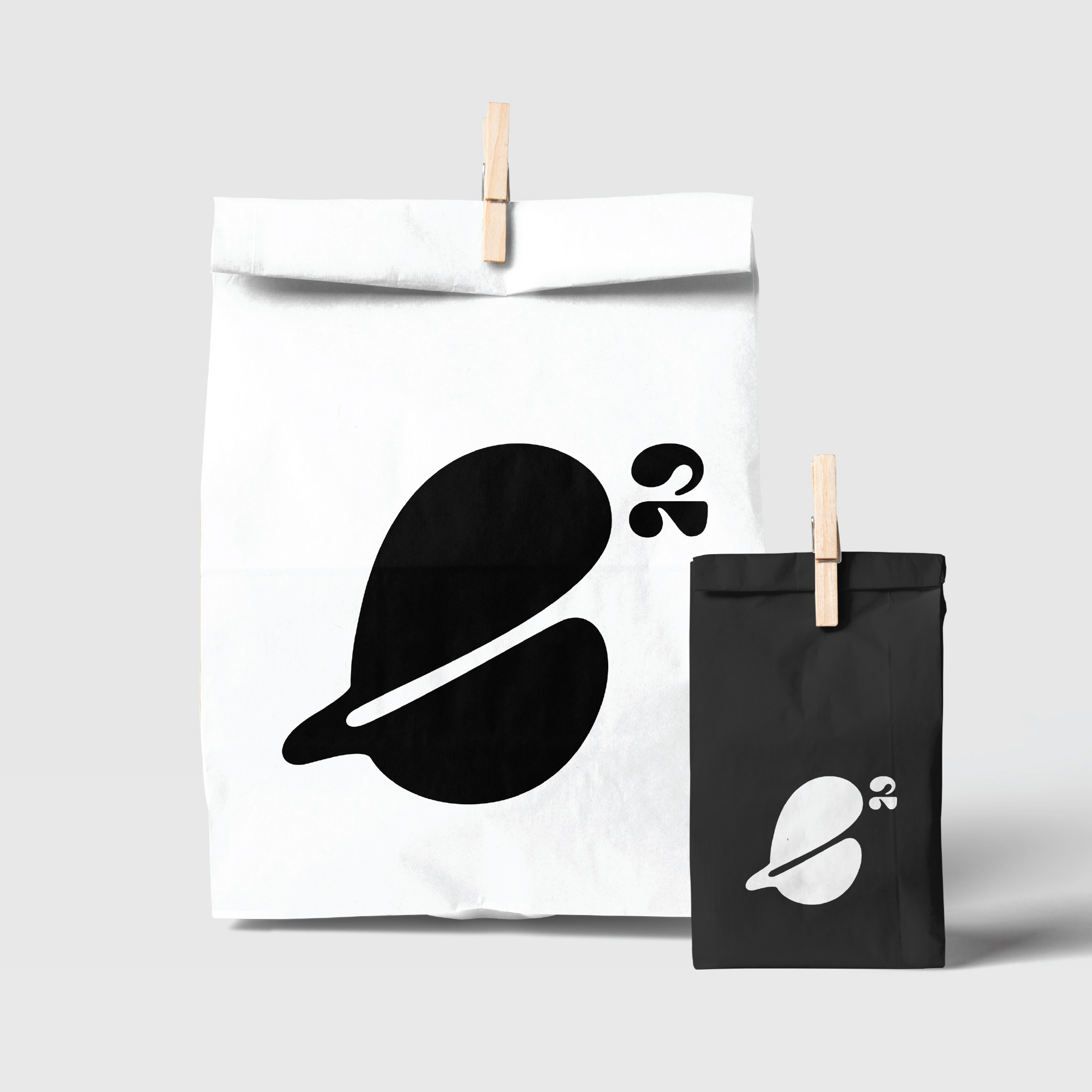 bake2 bakery brandmark lettering logotype paperbag wordmark