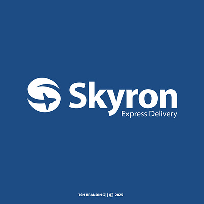 Skyron Logo art branding design graphic design logo logo design